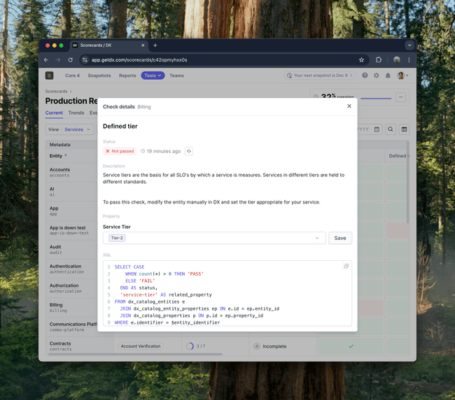 Related properties UI example